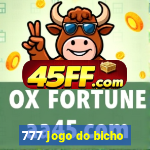 777 jogo do bicho
